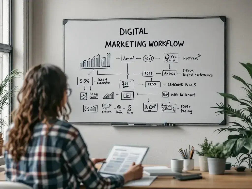 Our Digital Marketing process in Everman